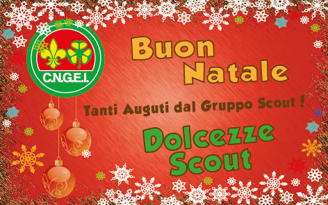 Dolcezze Scout - Buon Natale - 2013_Fronte